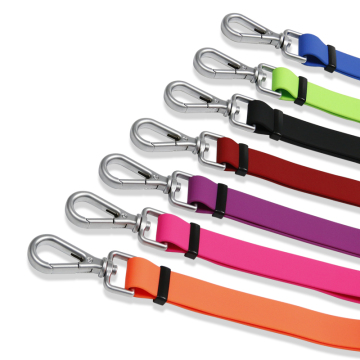 Durasoft Adjustable Hands-free Pet Dog Leash - Waterproof PVC Nylon Heavy-duty
