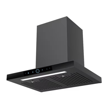 Commercial Side Suction Range Hood with Strong Suction and Auto Cleaning