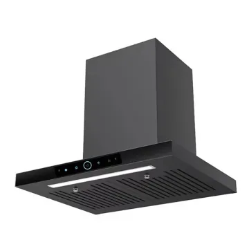 Commercial Side Suction Range Hood with Strong Suction and Auto Cleaning