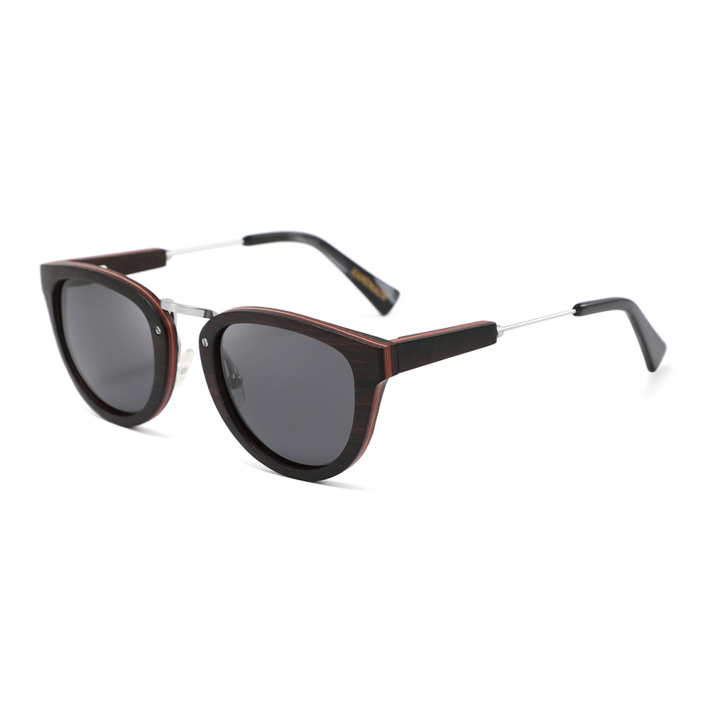 Designer Metal Wooden Sunglasses