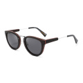 Designer Metal Wooden Sunglasses
