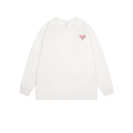 Peach Heart Pletnver Blankshirts Fleece Sweater