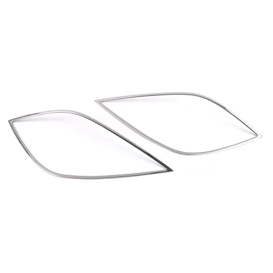 Stainless Steel Exterior Styling Accessories for Toyota Camry 2018 Front Fog Light Trim Strips