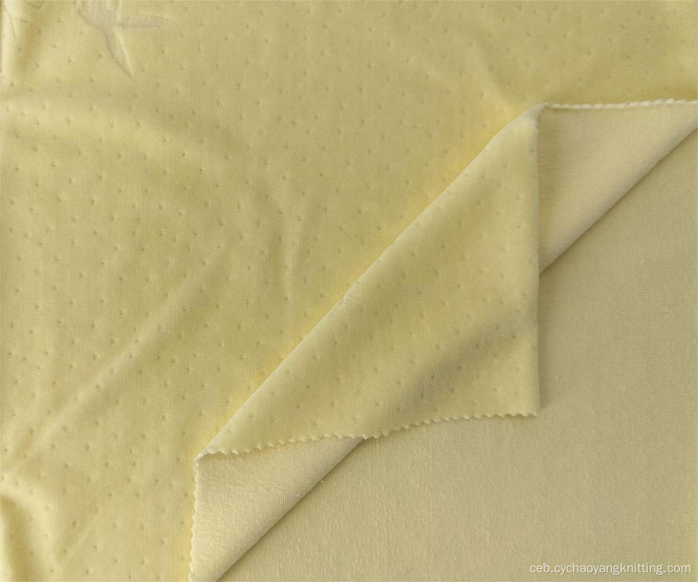 Polyester Home Textile Hugas Giimpat nga Tela nga Velvet
