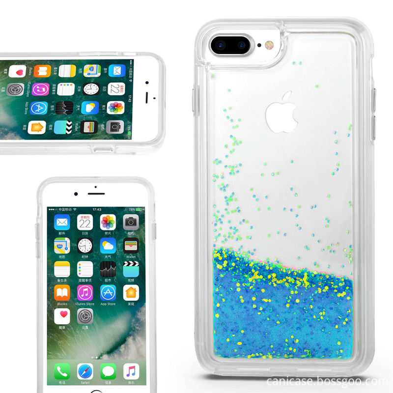 glitering sand case for iPhone7