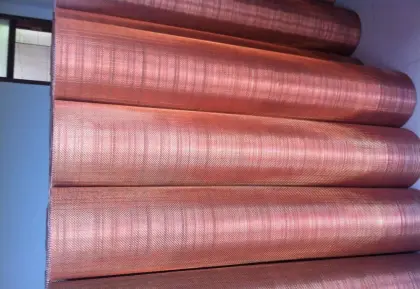 Red Copper Wire Mesh