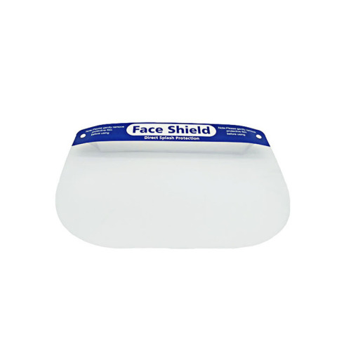 Disposable clear medical protective full face shield
