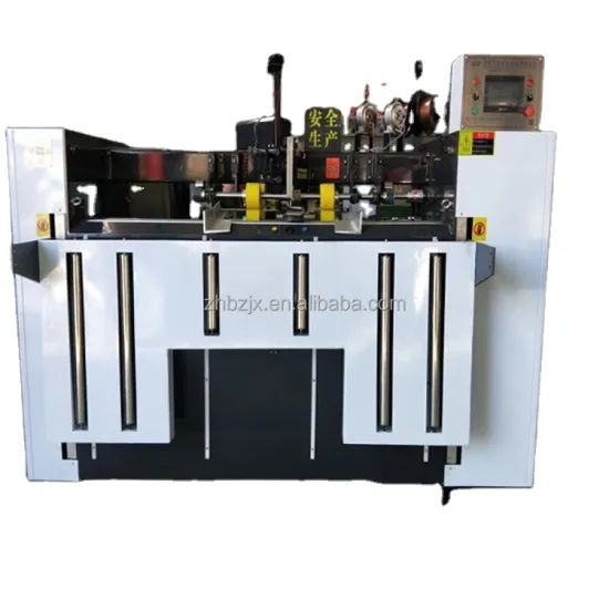 ZH-BDJ Manual Paperboard Carton Box Stitching Machine for Corrugated Box Production
