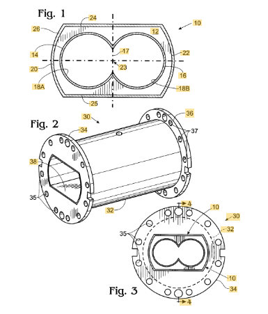 Twin screw Extruder Barrel