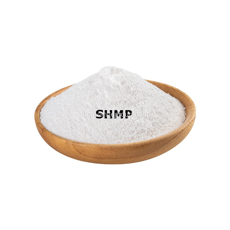 Sodio esametafosfato 68% purezza commestibile nelle bevande