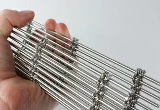 Decorative Facades Mesh type MULTI-BARRETTE for Outdoor Cur