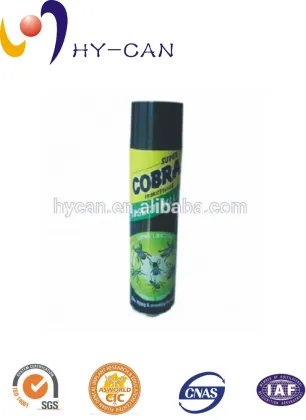 Empty Cans with Spray Valve and Aerosol Valves