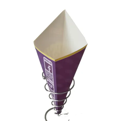 Chinese-Made Paper Cone for Potato Chips