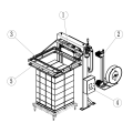 Machine de cerclage horizontale de certification de qualité automatique