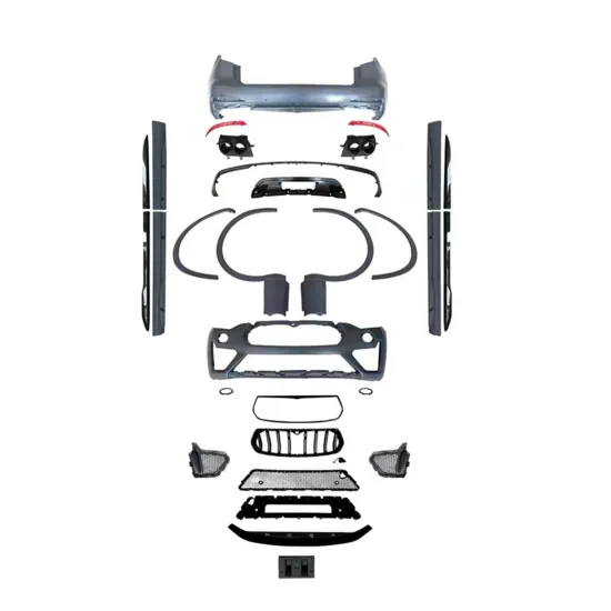 Automotive Accessories and Parts for Maserati Levante to Trofeo 2016-2023: Front Rear Bumper Grille Side Skirt Kit