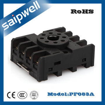 Saipwell 10f-2z-C1 (PF083A) High Quality and Cheap Electrical Easy Installed Plastic Relay Socket