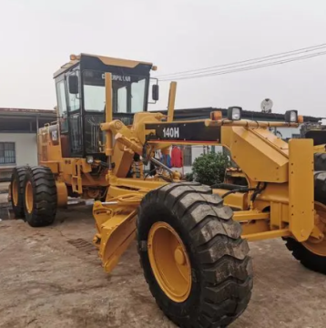 Second Hand CAT 140H Motor Grader with Original Engine - EPA and CE Licensed