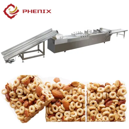 Automatic Peanut Chikki Muesli Cereal Bar Production Line