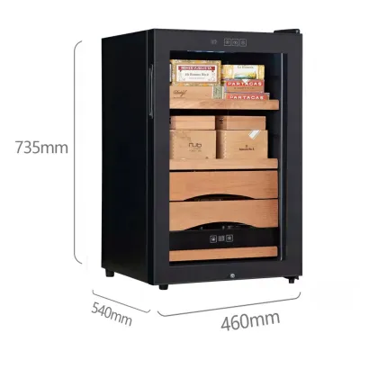 Cigar Cooler: Freestanding Semiconductor Cigar Humidor Refrigerator