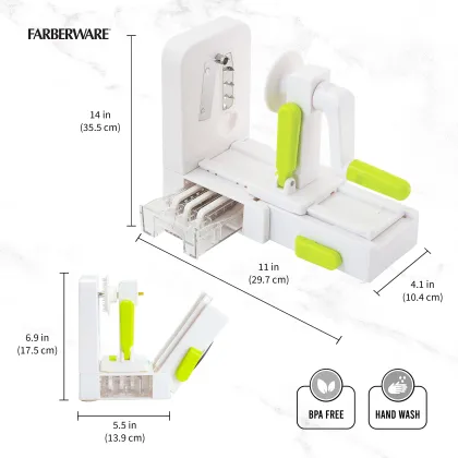 Foldable Farberware Professional Grater & Spiralizer