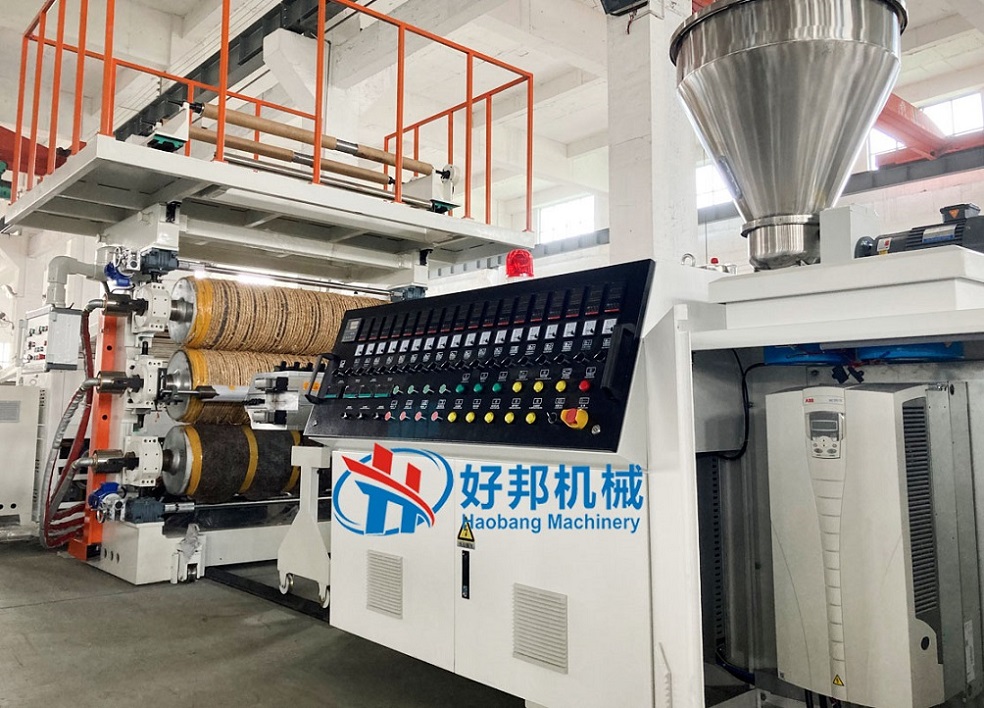 PVC rigid sheet calendar machine line