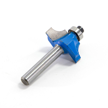 1/4 Inch Shank Guided Ovolo Round Over Woodworking Router Bits for Panel Carving