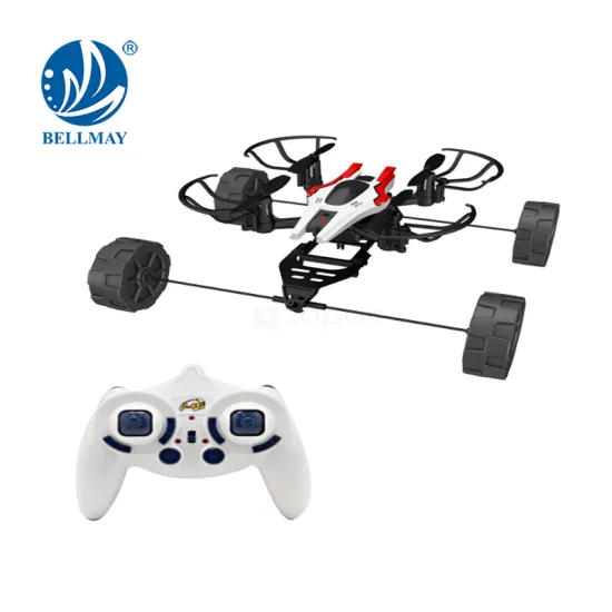 2.4 GHz RC Drone 6 axis gyro with strong stabilityQ 360 degree rollover with the air mode