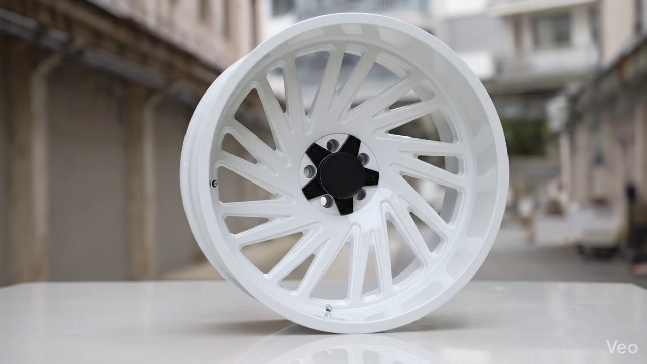 24-inch Full Gloss White Wheels