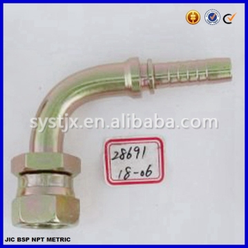 China supplier JIS elbow hose fitting hydraulic fitting