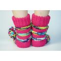 Plush Fuzzy Socks Non Slip Knit Warm Sweater Slipper Socks Women Factory