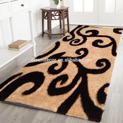 popular brown chinese bedroom rug