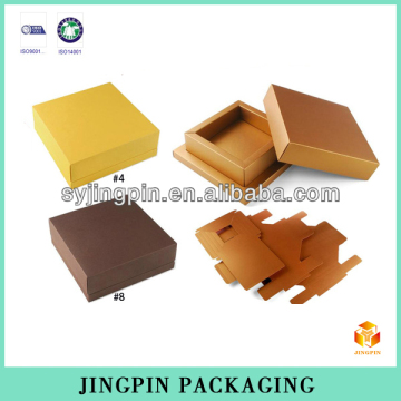 factory rigid printed folding paper set boxes
