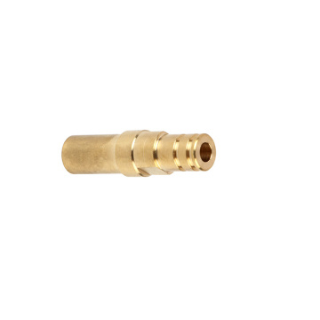 Brass Connector by CNC