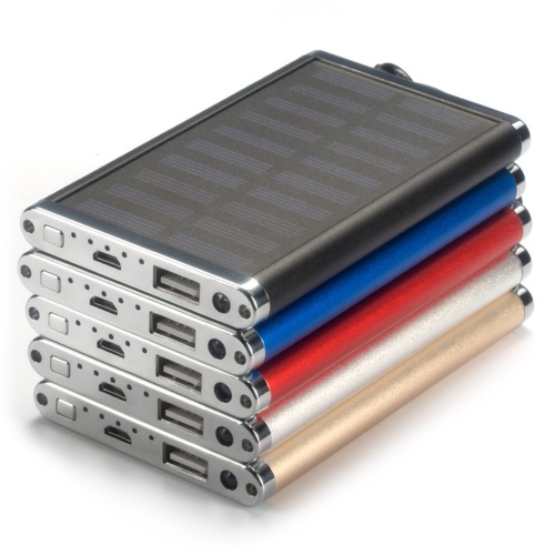 4000mah portable solar power bank for cellphones