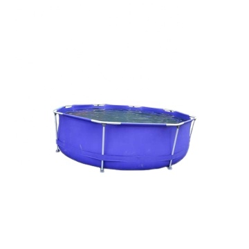 Wholesale Customized Round Adult Hard Plastic PVC Swimming Pool Frame