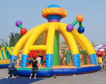 Hot sale customized big inflatable fun city