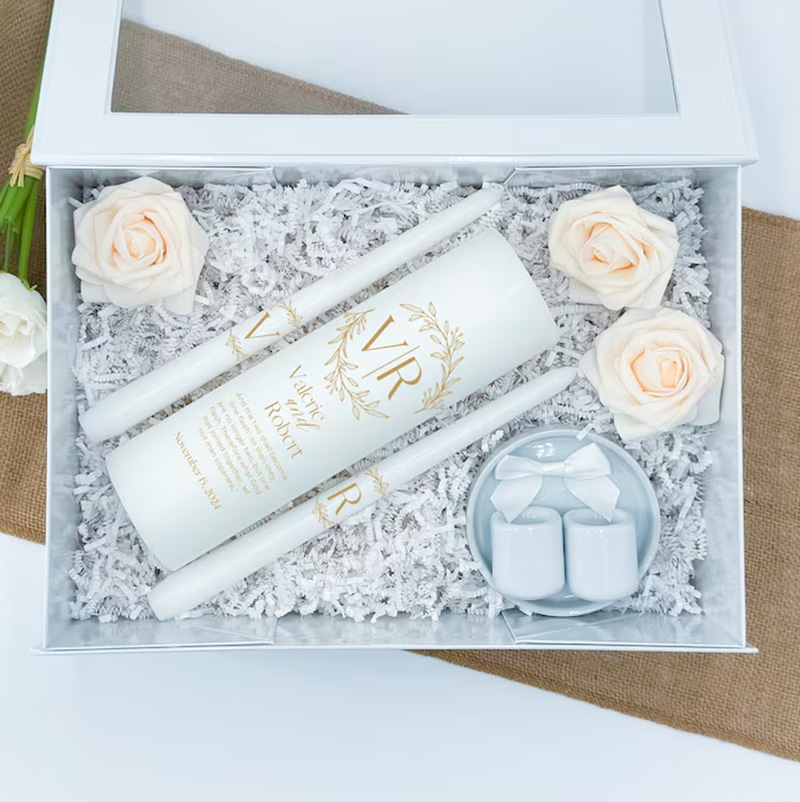wedding candles personal