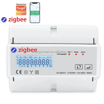 Tuya Wireless Multi-Tariff Three-Phase Zigbee Smart Energy Meter (KYM7361C)