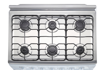 Restaurant Kitchen 6 Burner Gas Stove Oven