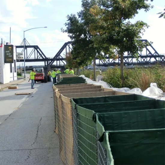 Blast-Tolerant Galfan-Coated Gabion Barrier for Heavy-Duty Anti-Corrosion Defense