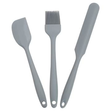 Heat Resistant Silicone Spatula Set for Baking and Pastry