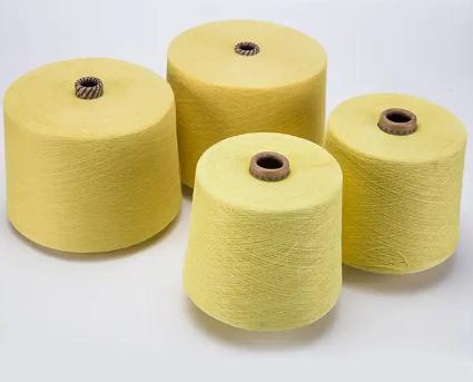 Aramid fiber yarn