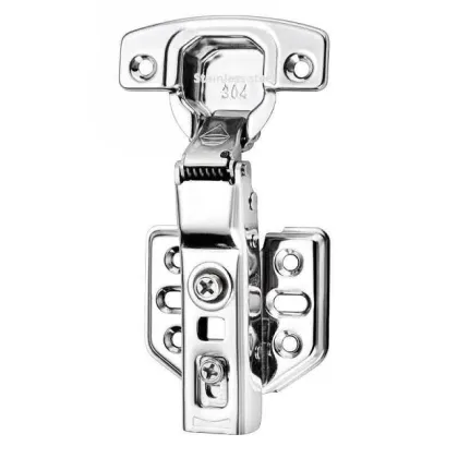 Custom 304 Stainless Steel Hydraulic Hinges: 2.0mm Thickened Damping Buffer Cabinet Door Hinges