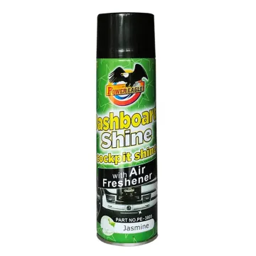 Dashboard Wax Shine Spray - 500ml Variety Scents Air Freshener & Car Polish