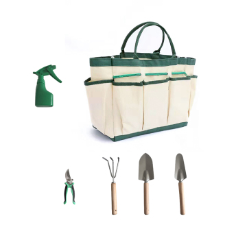 6-Piece Gardening Tool Set with Tote Bag