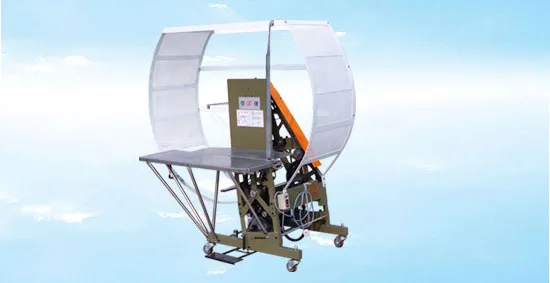 Semiautomati corrugated board pe bundle tying machine