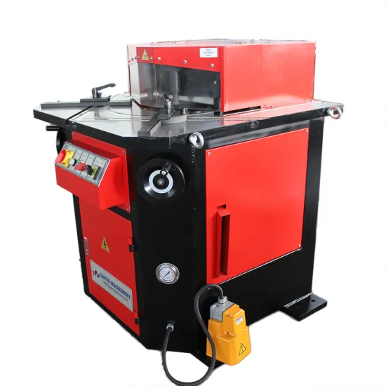 Variable Angle Hydraulic Steel Plate Edge Notching Machine 4x200