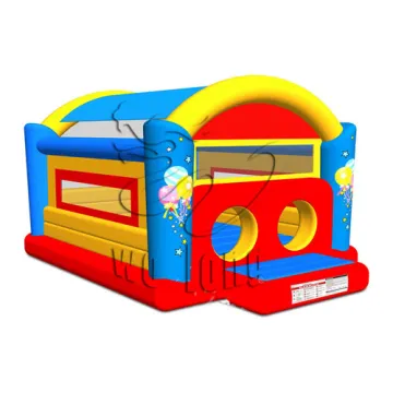 Commercial cartoon air bouncer inflatable trampoline