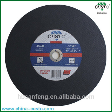 Ruota di taglio 350x3.2x25,4 mm a taglio super sottile per metallo
