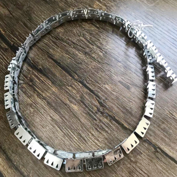 Metal Tack Strip with Double Holes for Furniture Upholstery